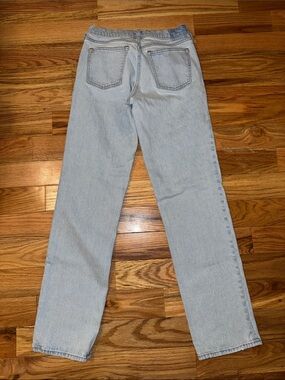 Abercrombie and Fitch 90s Straight Mid Rise Jeans 4 Long.